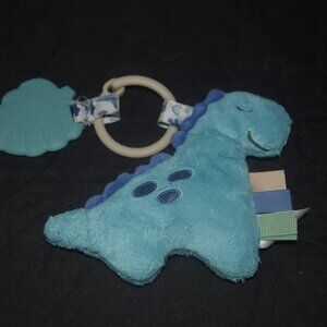 Itzy Ritzy Itzy Pal James the Dino – Baby Plush with Silicone Teether & Crinkle